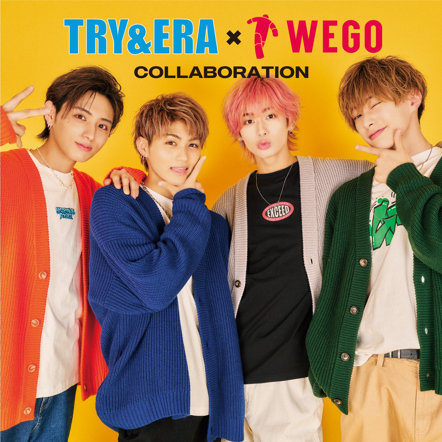 TRY＆ERA × WEGOコラボキャンペーン 来店イベント開催決定！ 3月19日